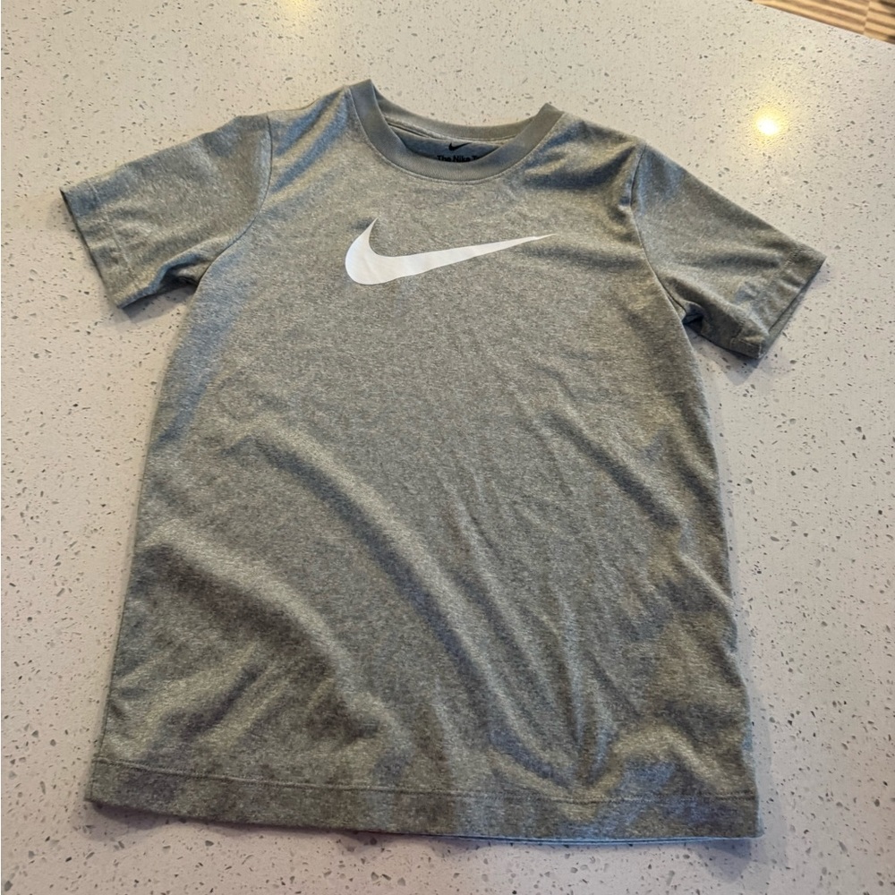 Nike Dri Fit Kids Gray T-Shirt